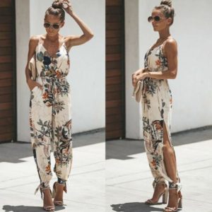 V Neck Romper