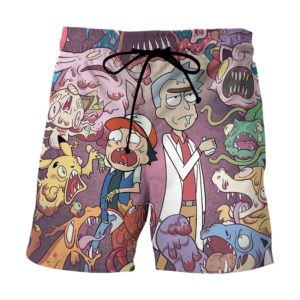 Rick and Morty Board Shorts