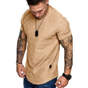 Slim Fit O-neck Muscle Shirt
