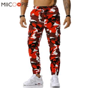 Slim Fit Camo Cargo Pants