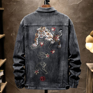 Asian Tiger Jean Jacket